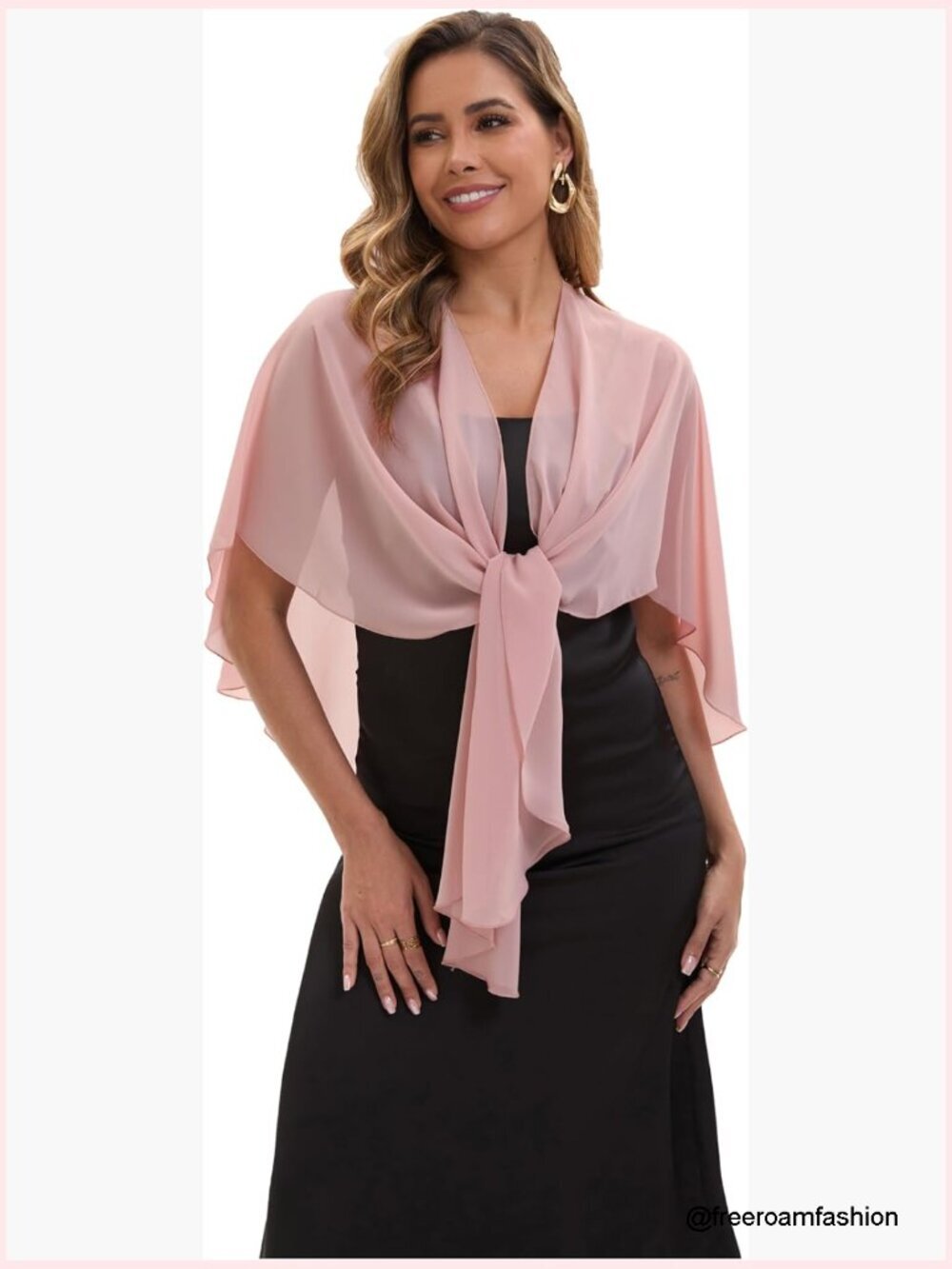 Chiffon Shawl Wrap Evening Scarf Bridal Party Cover Up Dressy Lightweight
